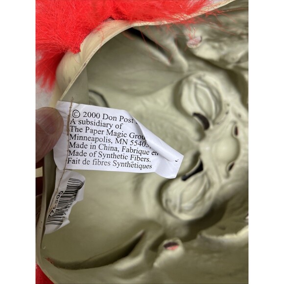 VTG 2003 Don Post Studios Bludie Clown Halloween Mask Latex Evil Scary Horror‎ - Picture 8 of 8